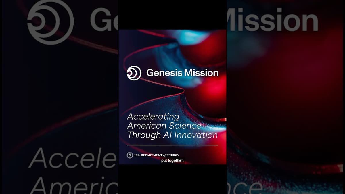 Genesis Mission | Advancing Science Through AI