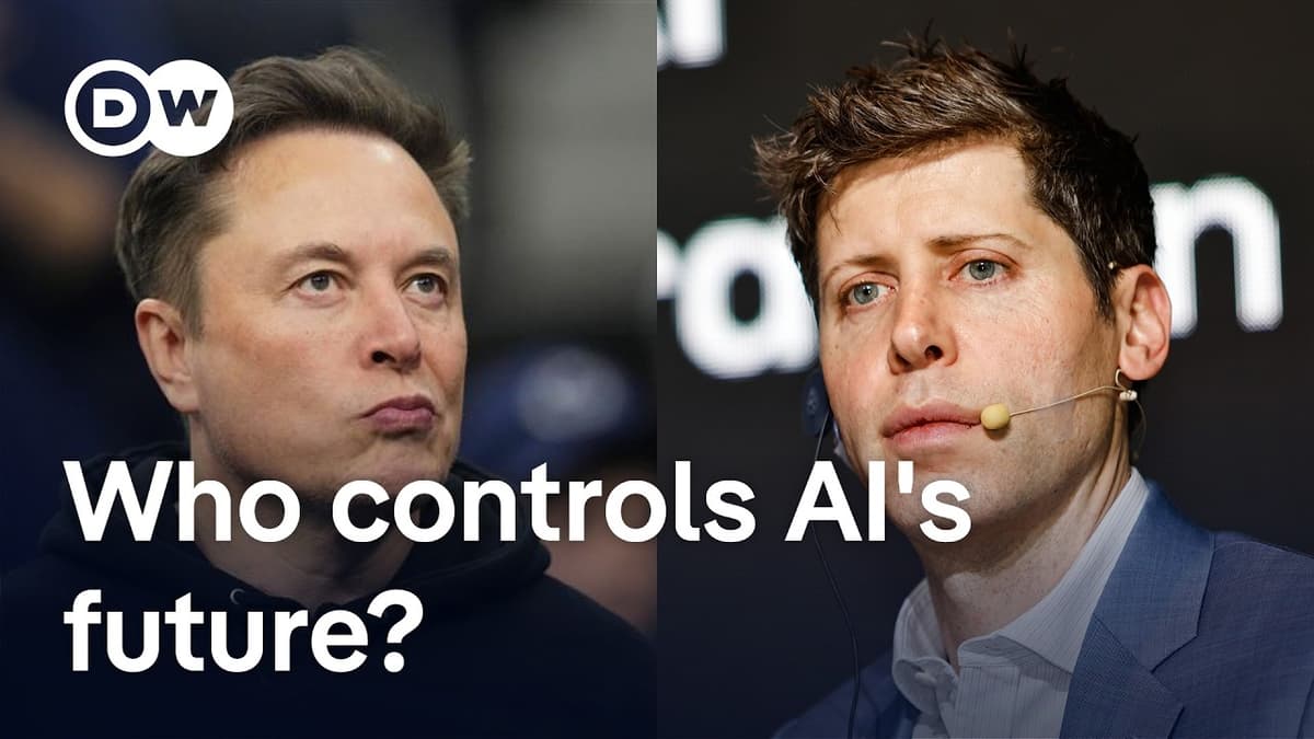 Musk vs OpenAI: The Trial over Who Controls AI | DW News