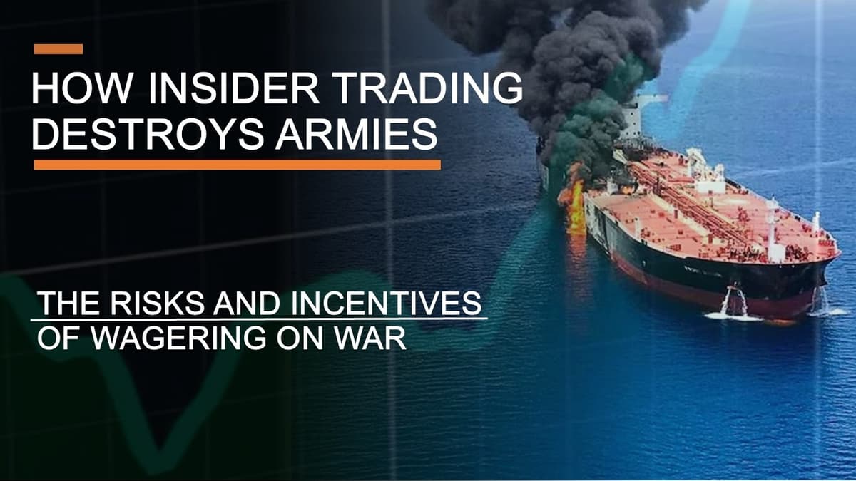 Wagering on War - How Insider Trading Destroys Armies