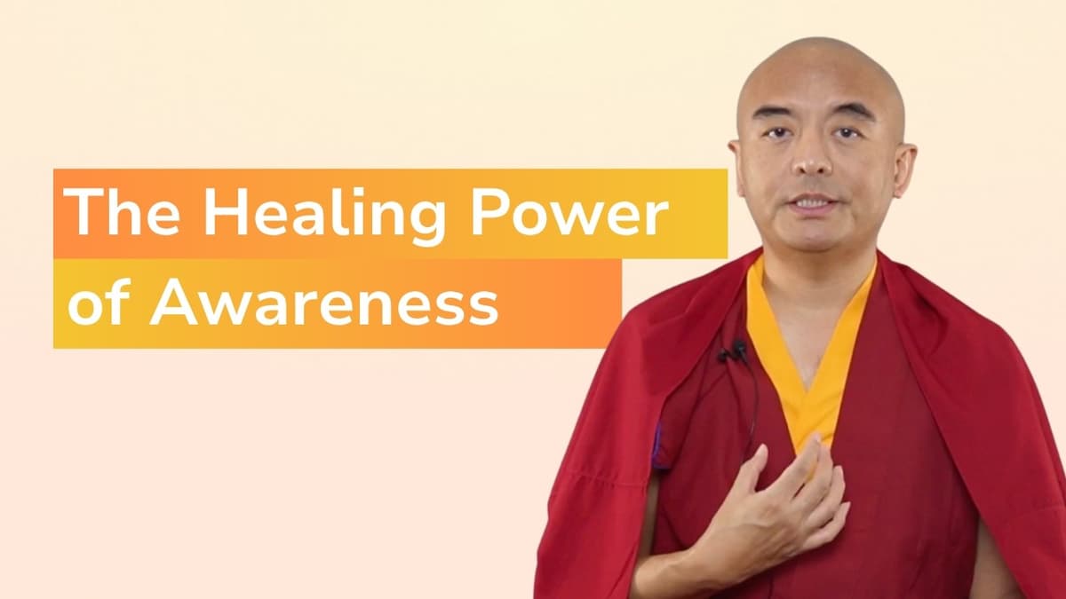 The Healing Power of Awareness with Yongey Mingyur Rinpoche