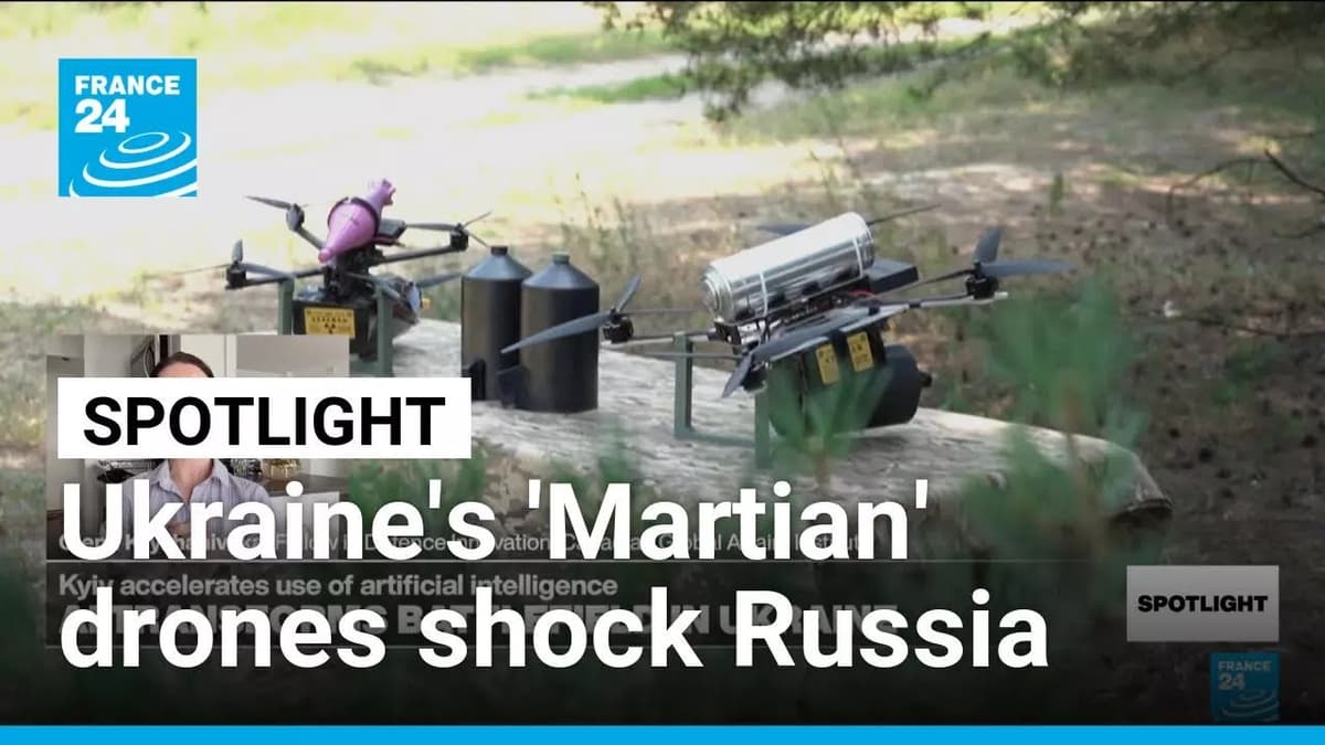 Ukraine Battlefield: Advanced Ukrainian Drones Raise Concerns Among Russian Forces • FRANCE 24