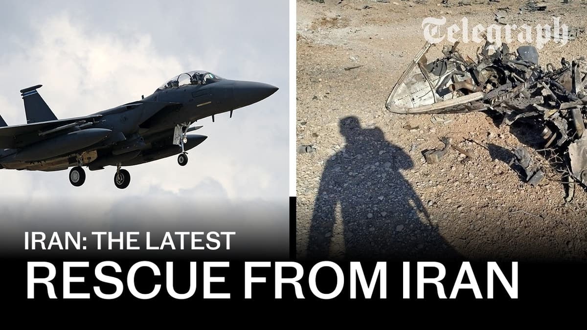 Inside the 'Easter Miracle': How the US Rescued Two Airmen From Iran