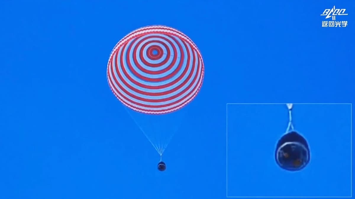 Touchdown! China's Shenzhou 21 Crew Returns to Earth