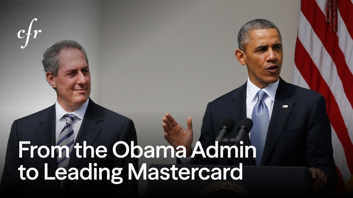 How I Got My Career in Foreign Policy: Michael Froman