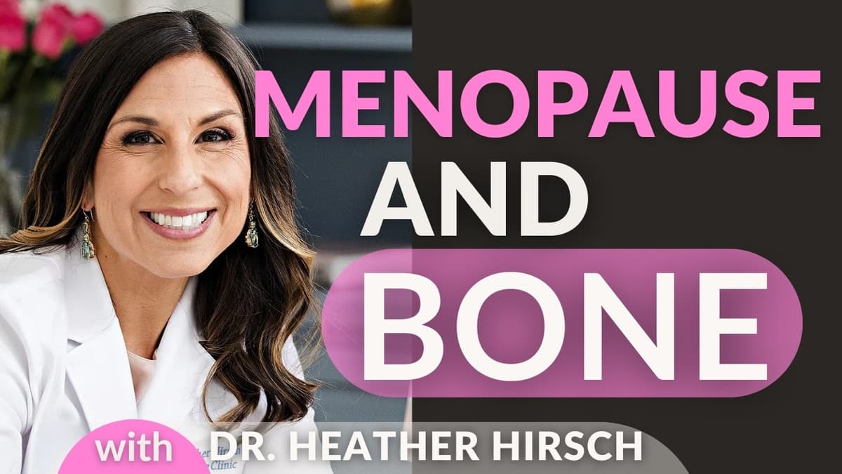 1 in 2 Women Break a Bone After Menopause & Most Don't Get a DEXA Scan | Dr. Heather Hirsch