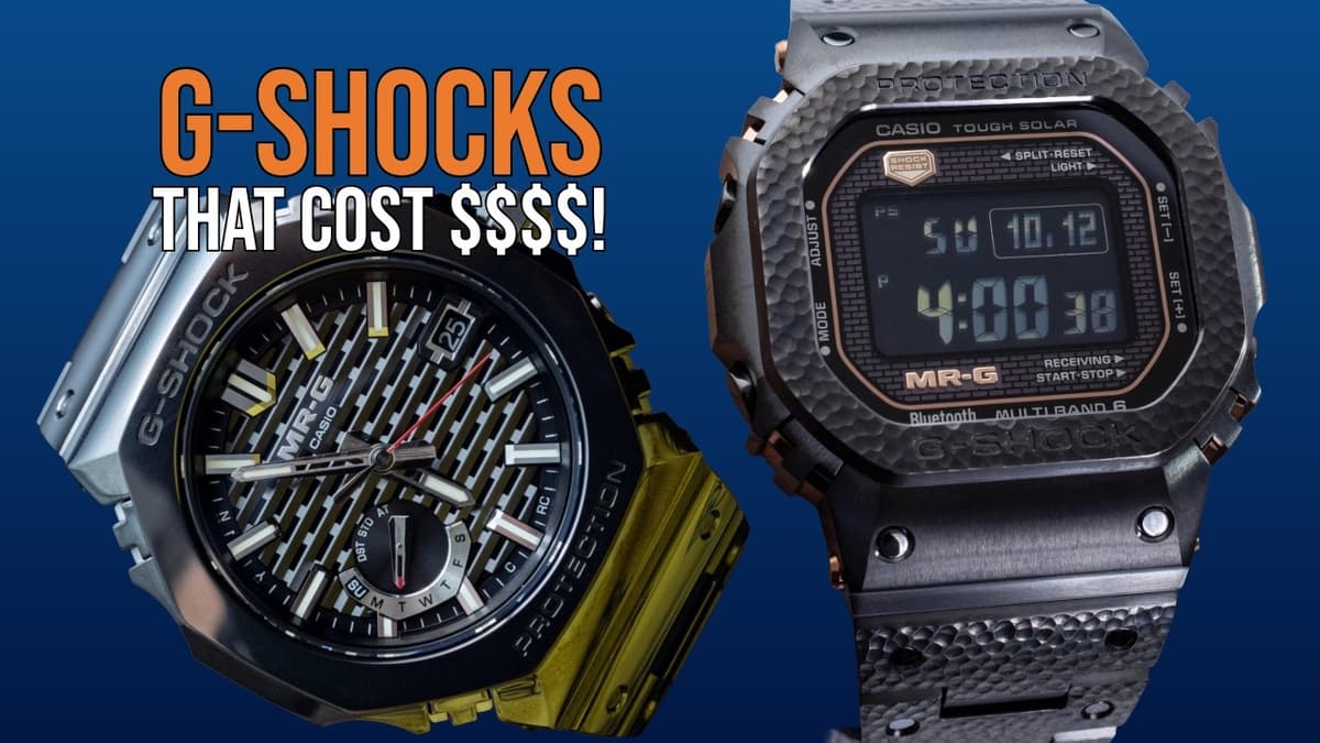 Shocking Luxury: Why Casio Makes G-Shock MR-G Watches That Cost Thousands Of Dollars
