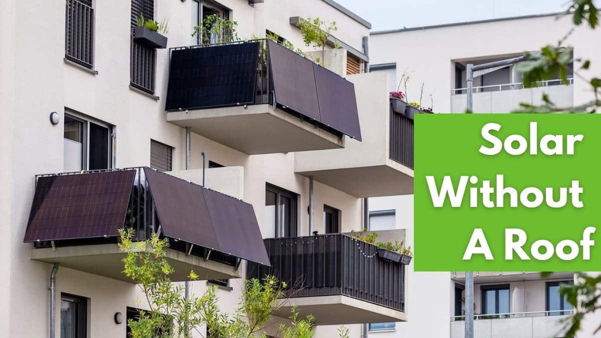 Why Balcony Solar Could Help Electrify Canada