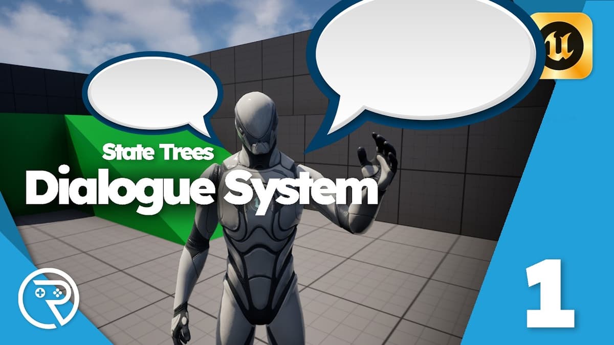 Unreal Engine 5 Tutorial - Dialogue System Part 1: State Trees