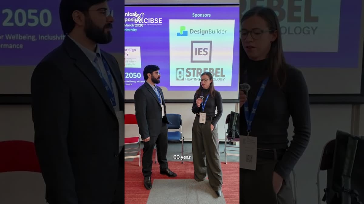 #technicalsymposium 2026 Interview Hannah Gray and Deepak Sadhwani  #buildingdesign