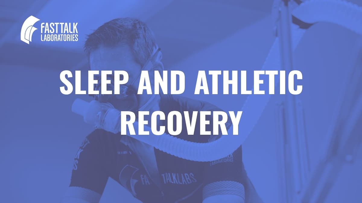 Sleep and Athletic Recovery: How Endurance Athletes Can Improve Sleep Quality and Performance