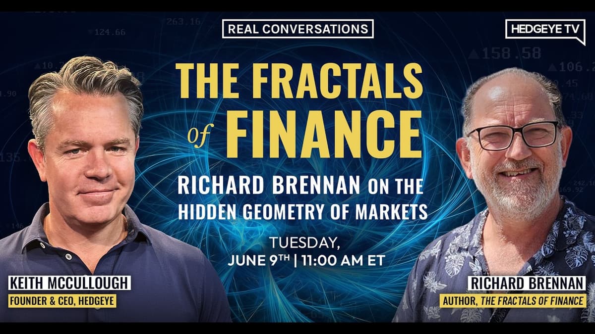 Real Conversations | The Fractals of Finance: Richard Brennan on the Hidden Geometry of Markets