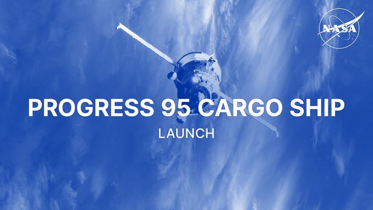 Progress 95 Cargo Ship Launch