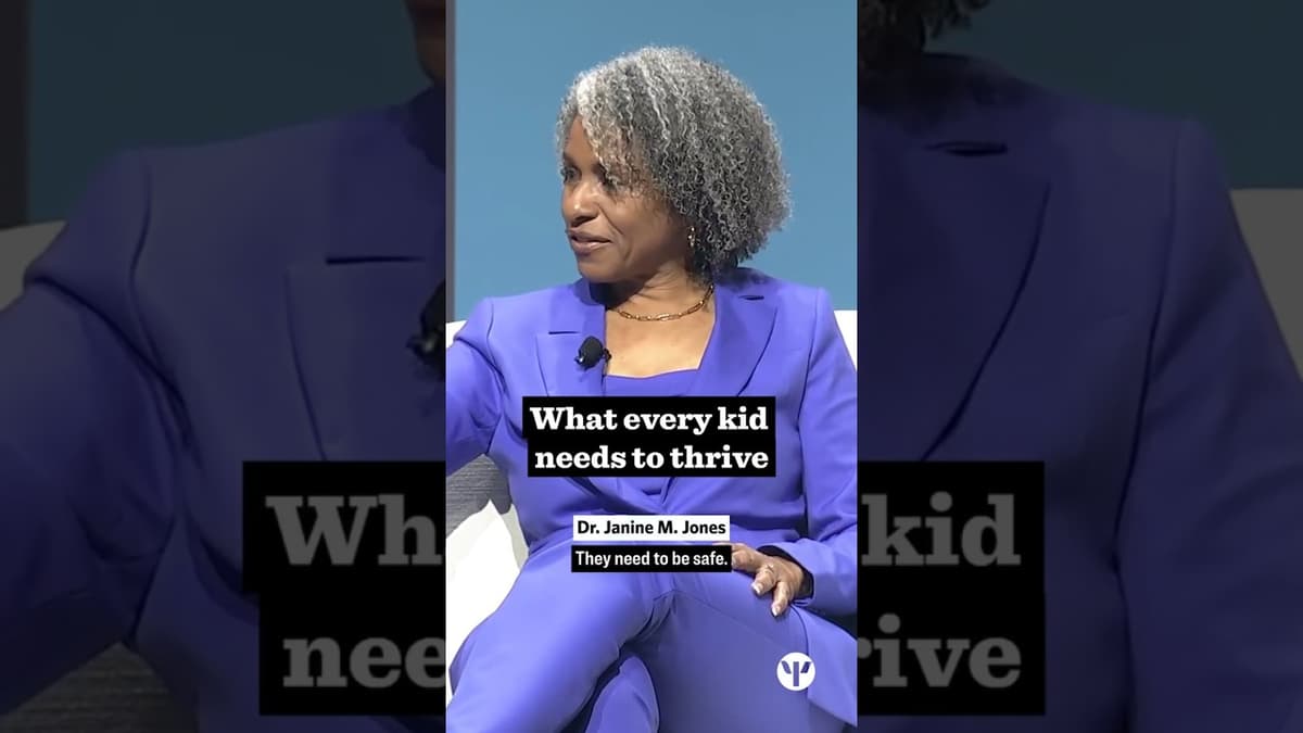 What Every Kid Needs to Thrive | APA 2025 #mentalhealth #psychology #teens #shorts