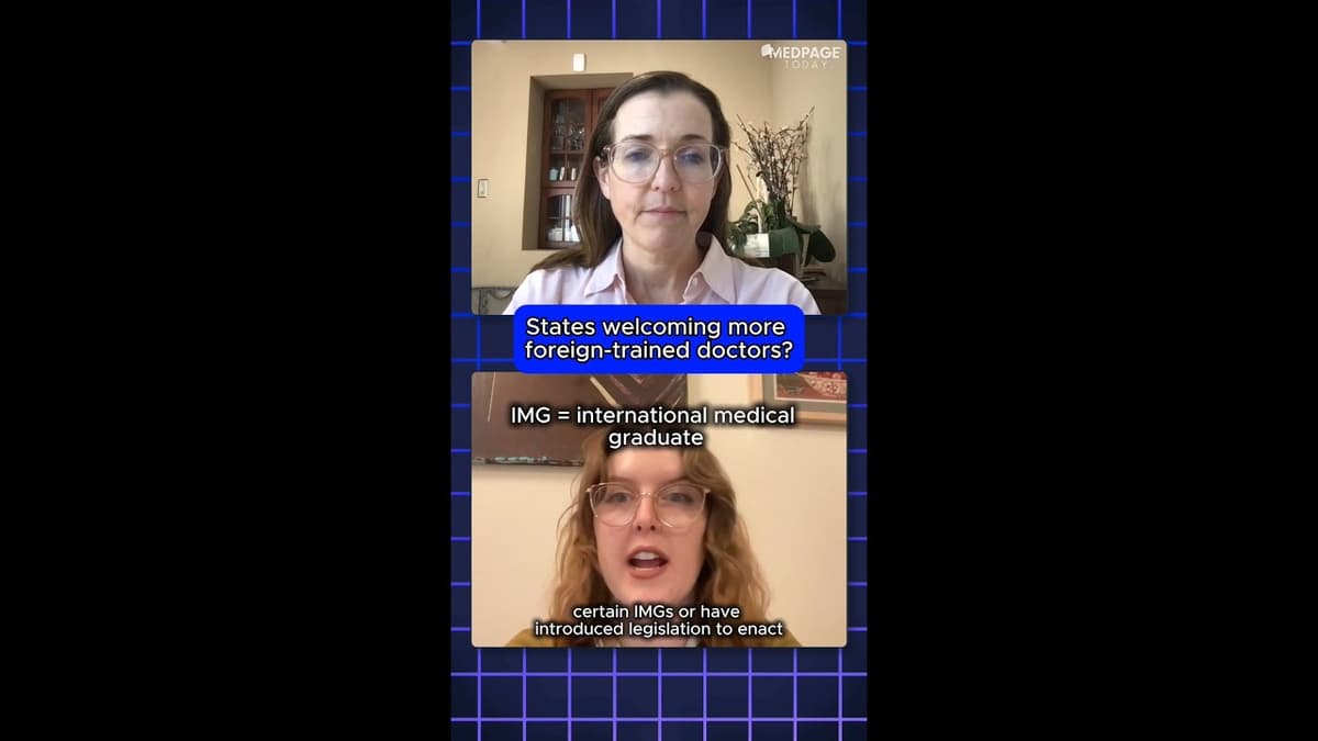 States Welcoming More Foreign-Trained Doctors?