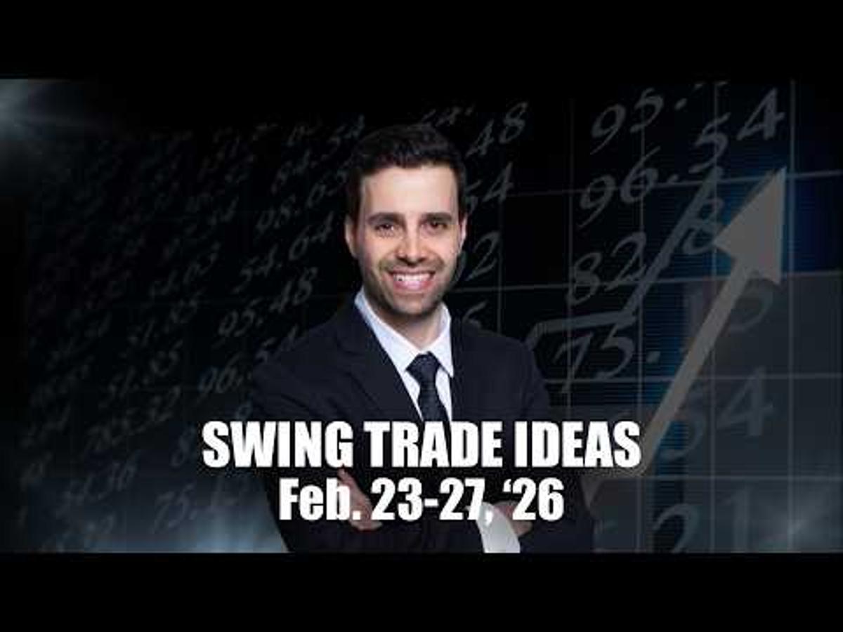 Actionable Swing Trade Ideas for February 23 - 27, 2026 | Market Update