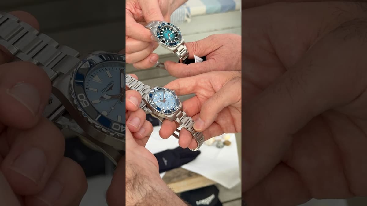 When You Get to Spend an Evening with the New Hydroconquest Collection From @Longineswatches