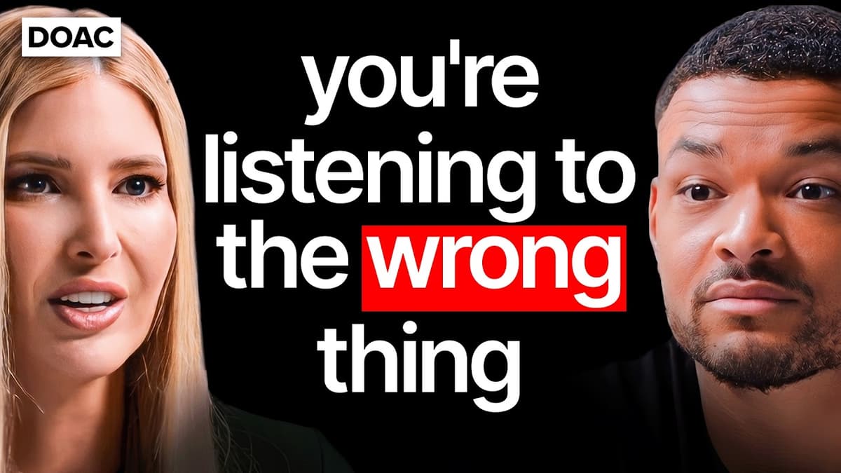 Ivanka Trump: I Learned What Most People Never Do at 9 Years Old!