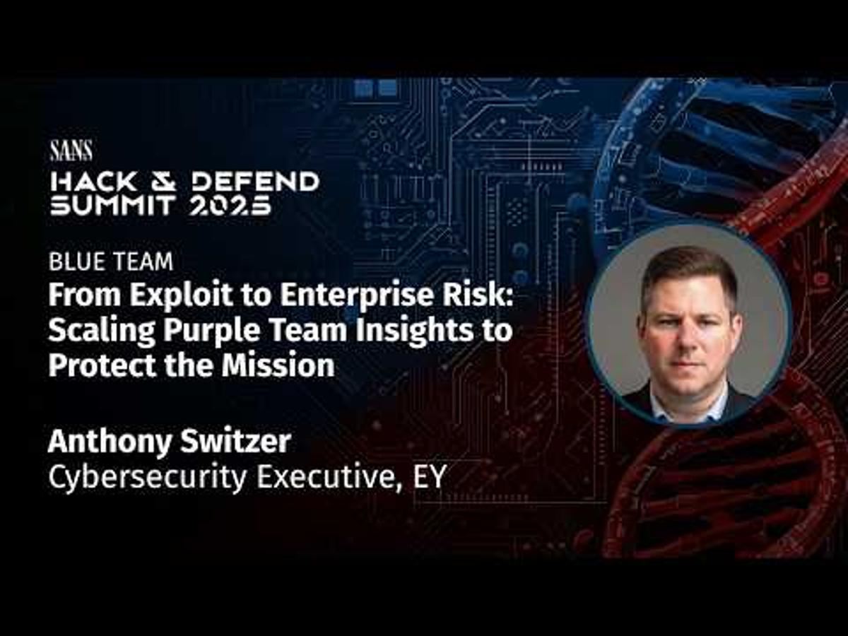 Blue Team | From Exploit to Risk: Scaling Purple Team Insights