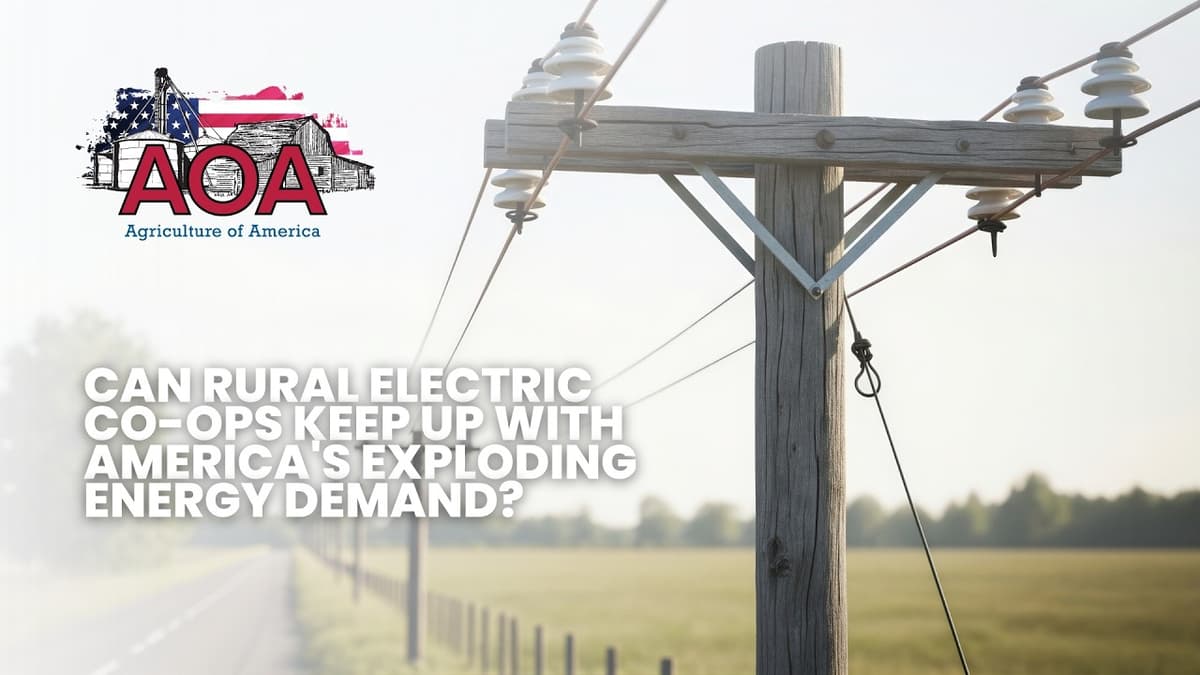 Can Rural Electric Co-Ops Keep Up With America's Exploding Energy Demand?