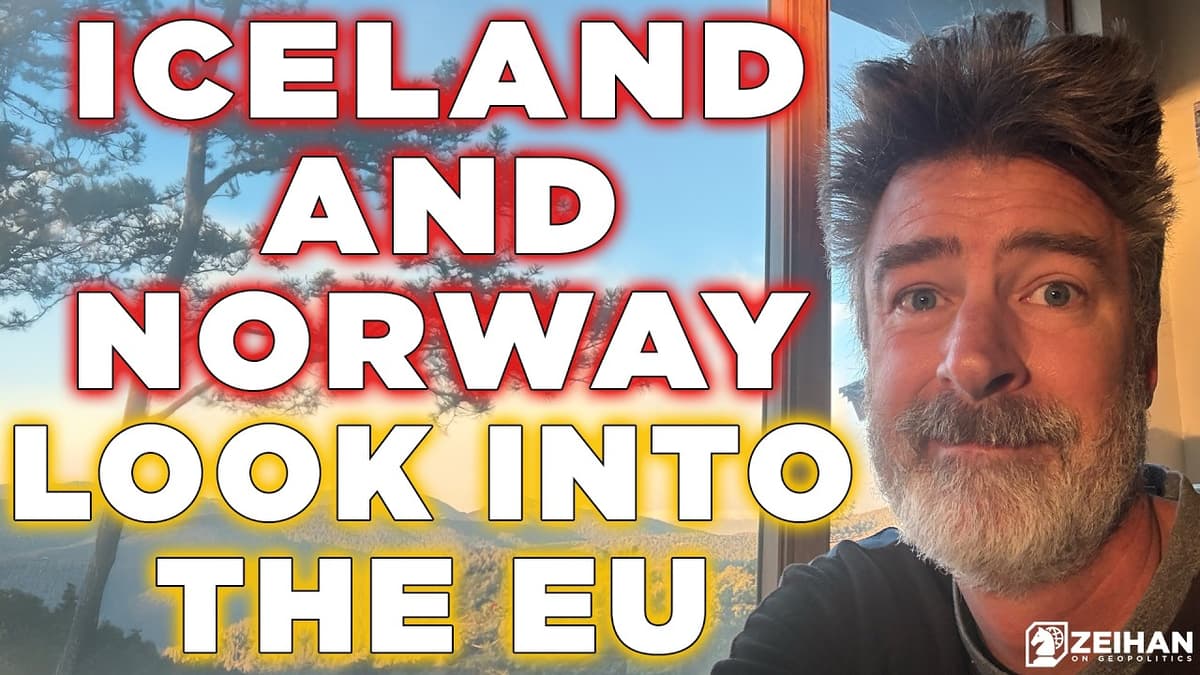 Iceland and Norway Ponder EU Membership || Peter Zeihan