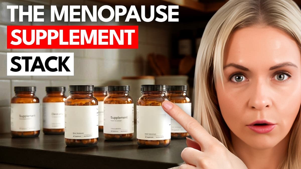 The Base Supplements Every Perimenopausal Woman Actually Needs | Dr. Darshan Shah