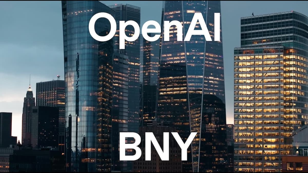 BNY Builds “AI for Everyone, Everywhere” With OpenAI