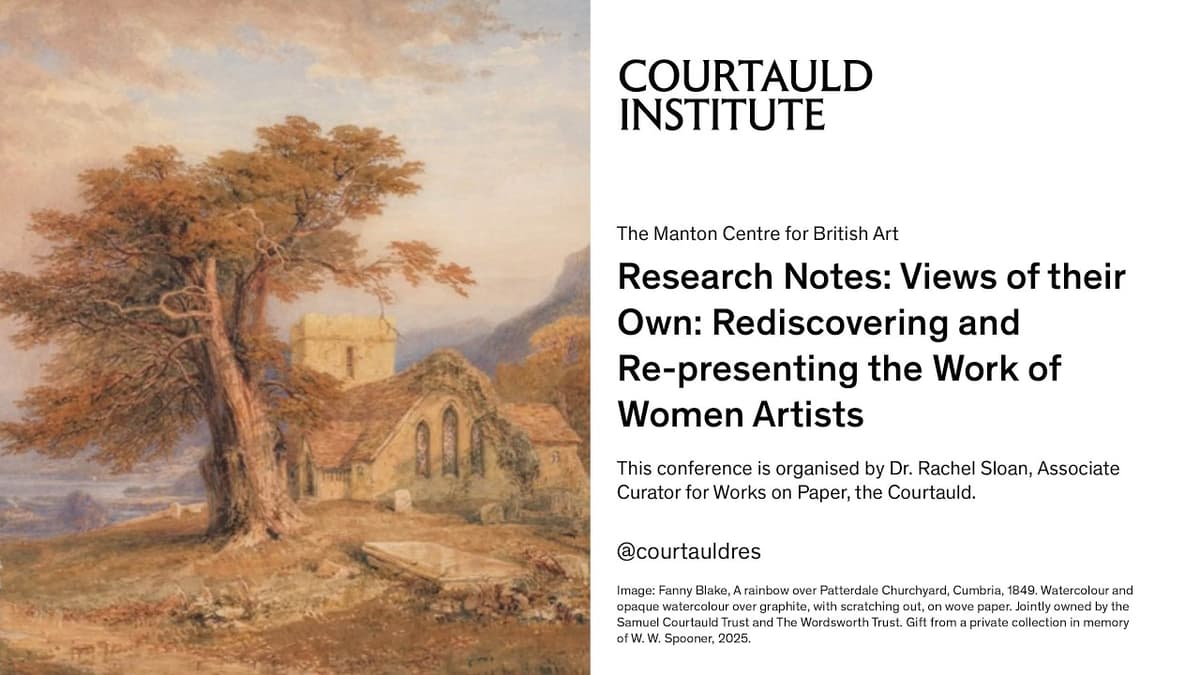 Research Notes: Views of Their Own: Rediscovering and Re-Presenting the Work of Women Artists