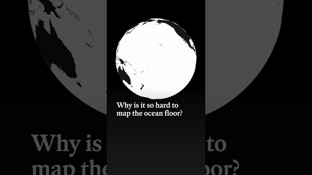 Why Is It so Hard to Map the Ocean Floor? | The Economist