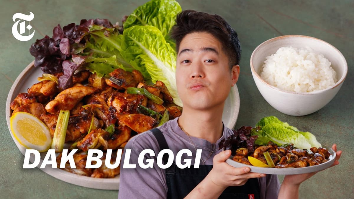 My Korean Mom Said This Dak Bulgogi Recipe Is Perfect | Eric Kim | NYT Cooking