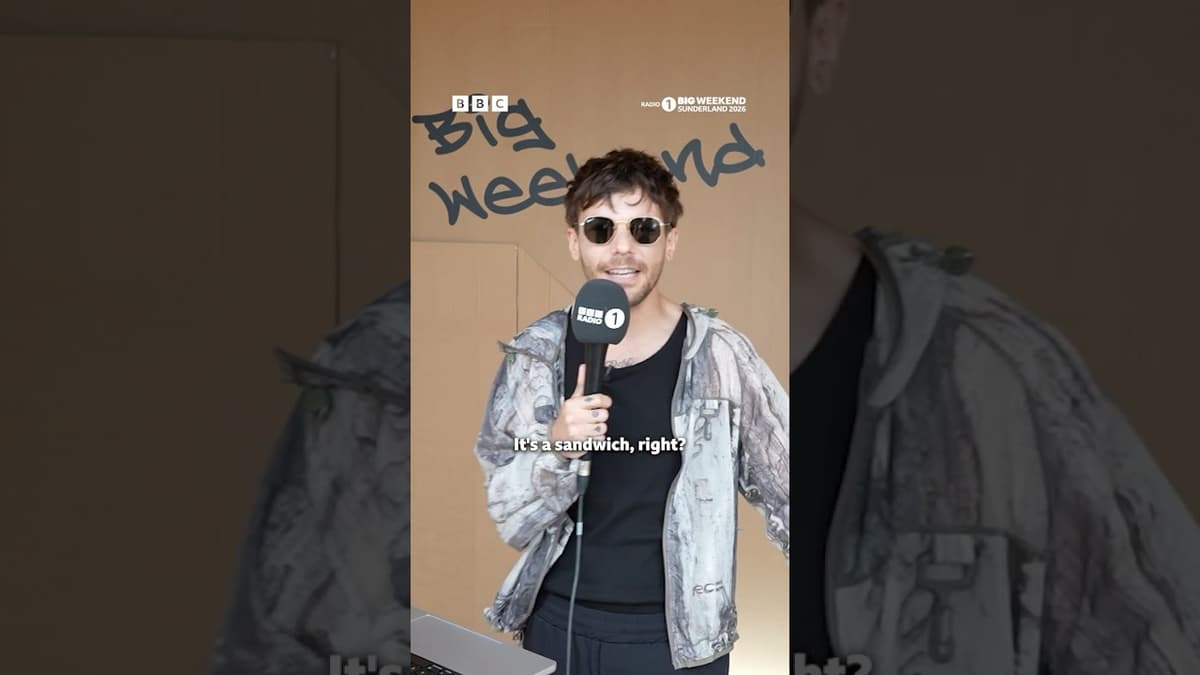 Louis Tomlinson Answers Fans' Questions at #bigweekend #bbcradio1 #louistomlinson