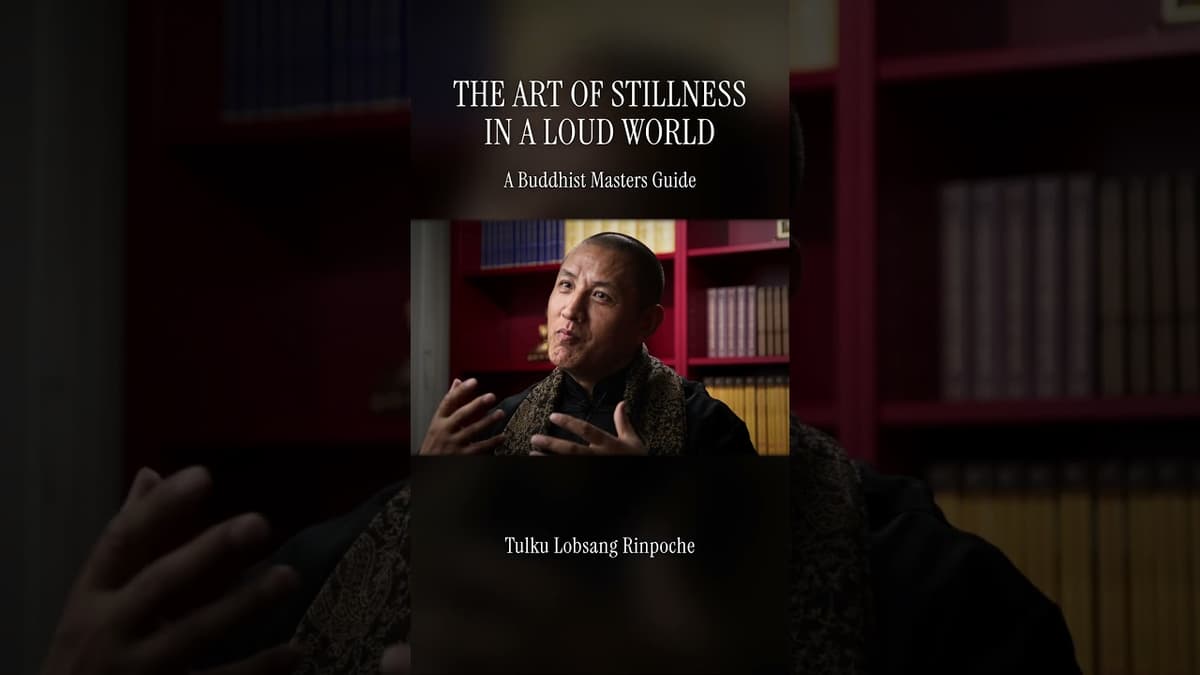 Tulku Lobsang: Why the West Doesn’t Understand True Suffering #Perspective