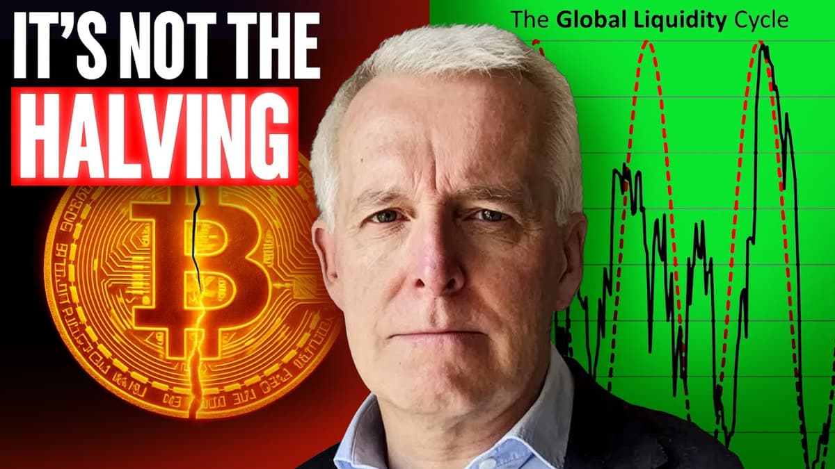 The Real Crypto Cycle: What Happens When Global Liquidity Peaks