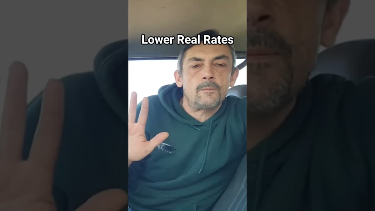 Lowering The Real Rate Of Interest