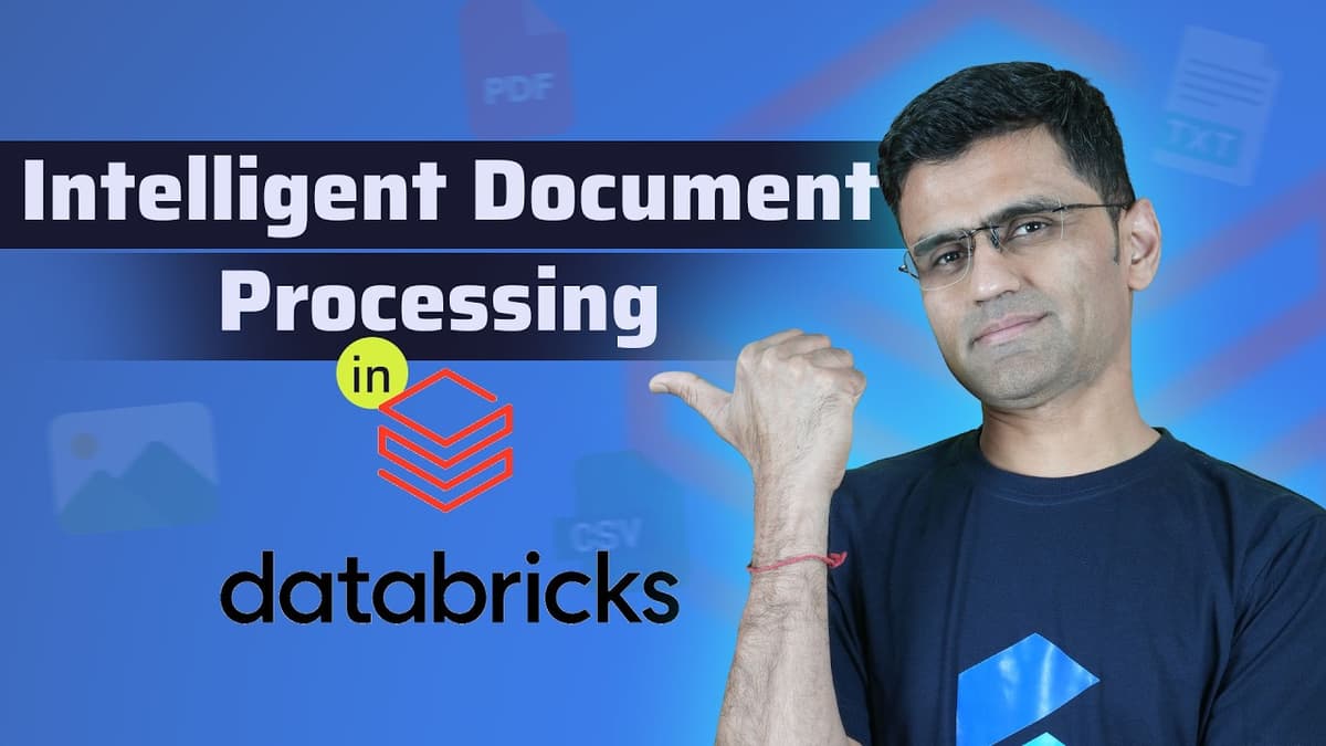 Intelligent Document Processing in Databricks