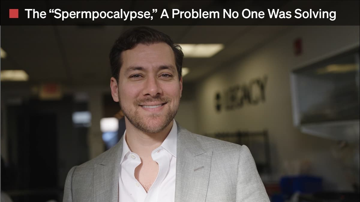 The “Spermpocalypse,” A Problem No One Was Solving | Khaled Kteily, Legacy