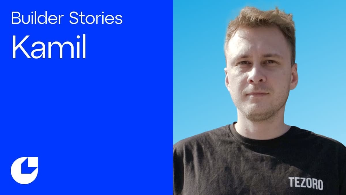 Web3 Builder Stories - Kamil Mamin