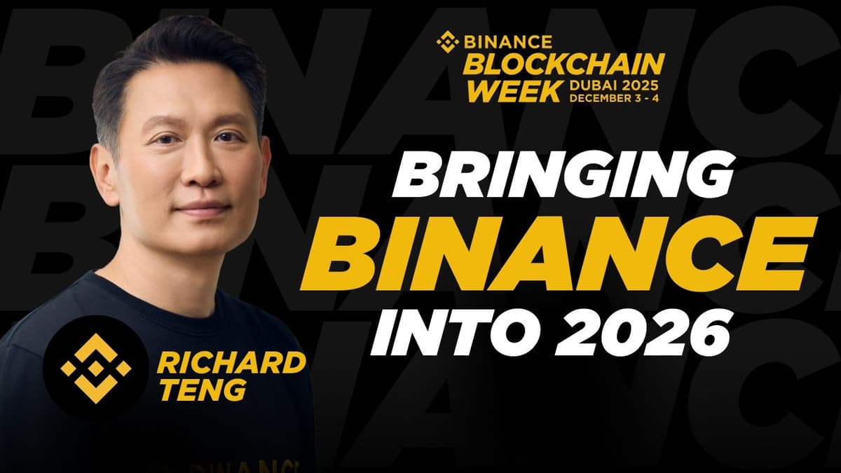 Binance CEO: What's NEXT for Binance in 2026? Richard Teng on He Yi as Co-CEO, Compliance as Focus
