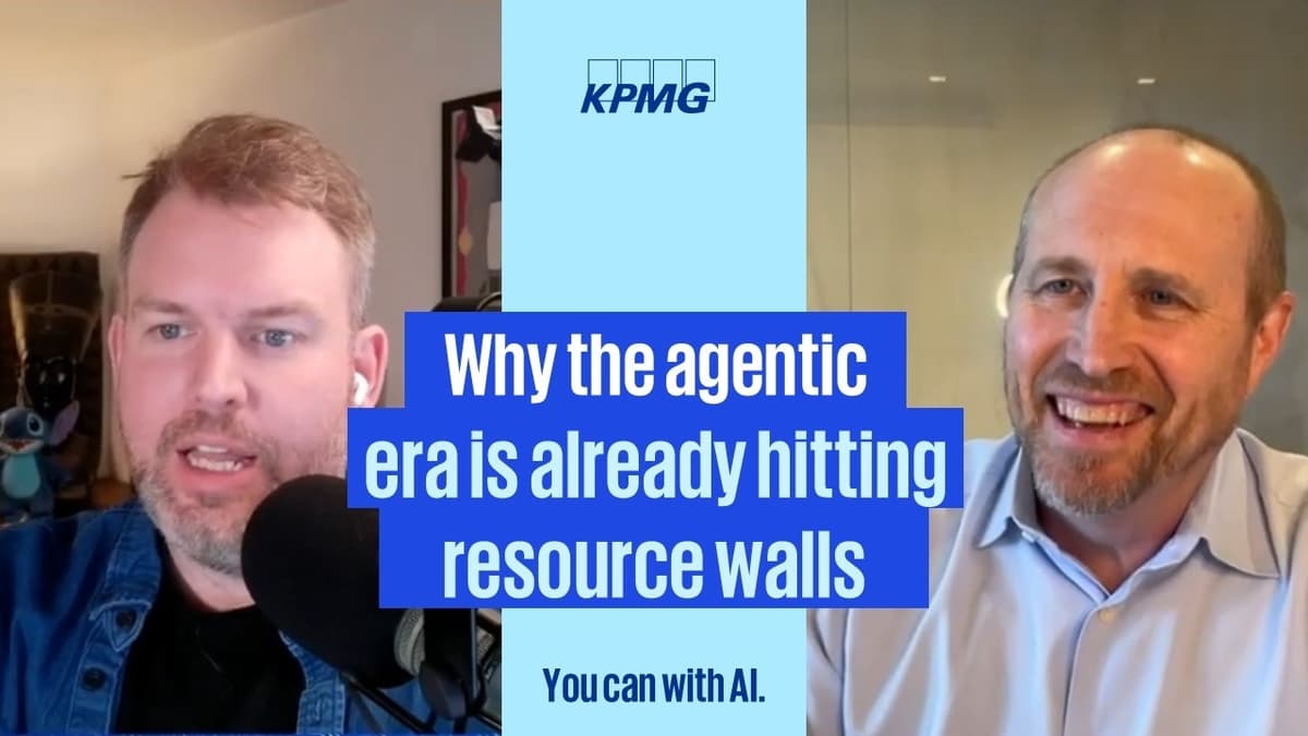 Why the Agentic Era Is Already Hitting Resource Walls