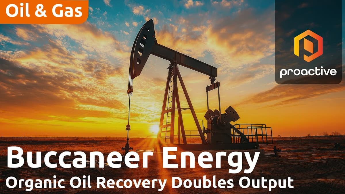 Buccaneer Energy CEO on Oil Production Doubling at Pine Mills Pilot