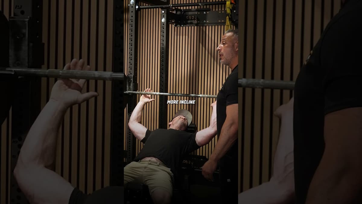 How To Do Incline Barbell Press #fitness