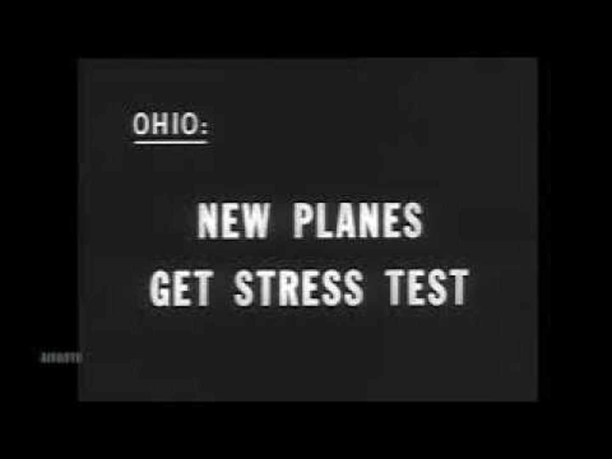 New Planes Get Stress Test (1956)