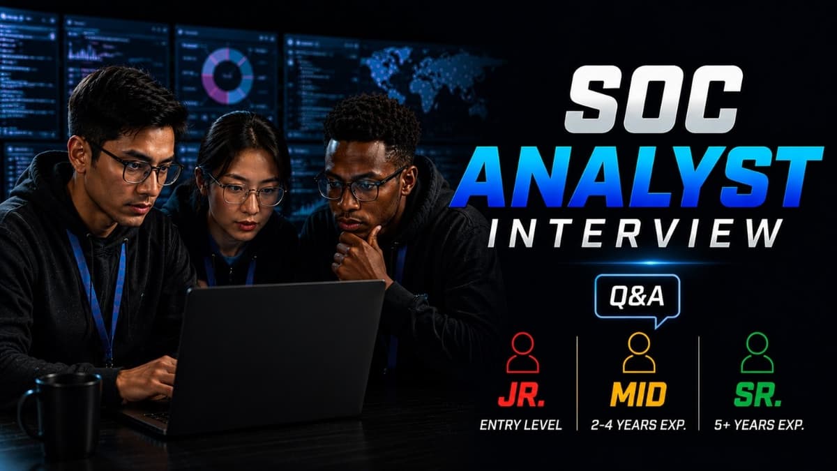 Could You Pass This SOC Analyst Interview? Watch Junior Vs. Senior Answer the Same Question