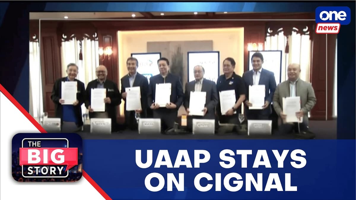 UAAP Extends Media Partnership with Cignal