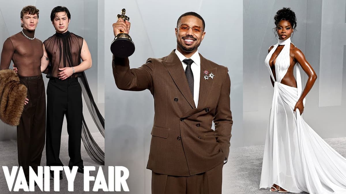Vanity Fair Oscar Party 2026: Best Red Carpet Moments (Michael B. Jordan, Hudson Williams & More)