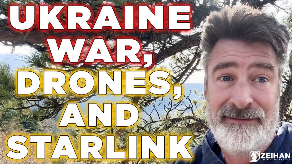 The Ukraine War, Drones, and Starlink || Peter Zeihan