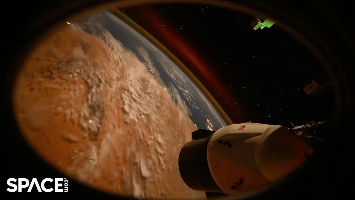 ISS Does 'Orbital Cartwheel' In Amazing Time-Lapse From Space