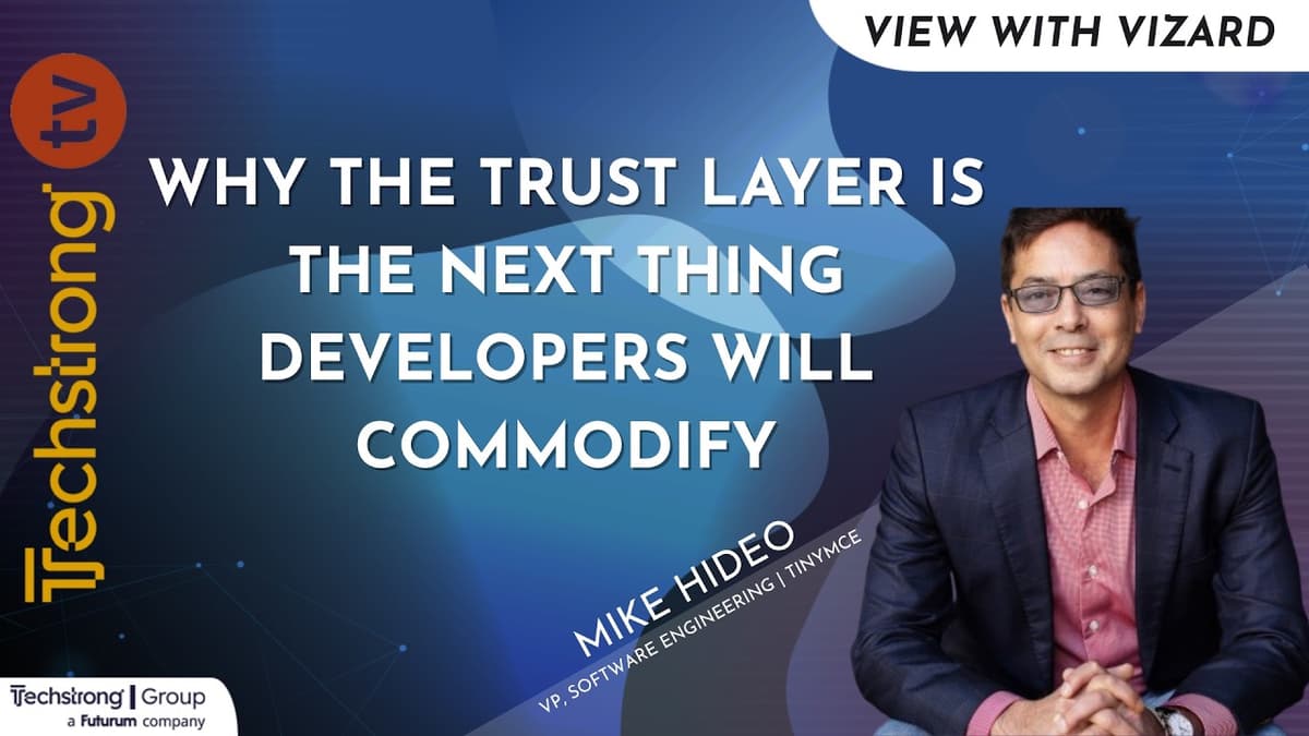 Why the Trust Layer Is the Next Thing Developers Will Commodify