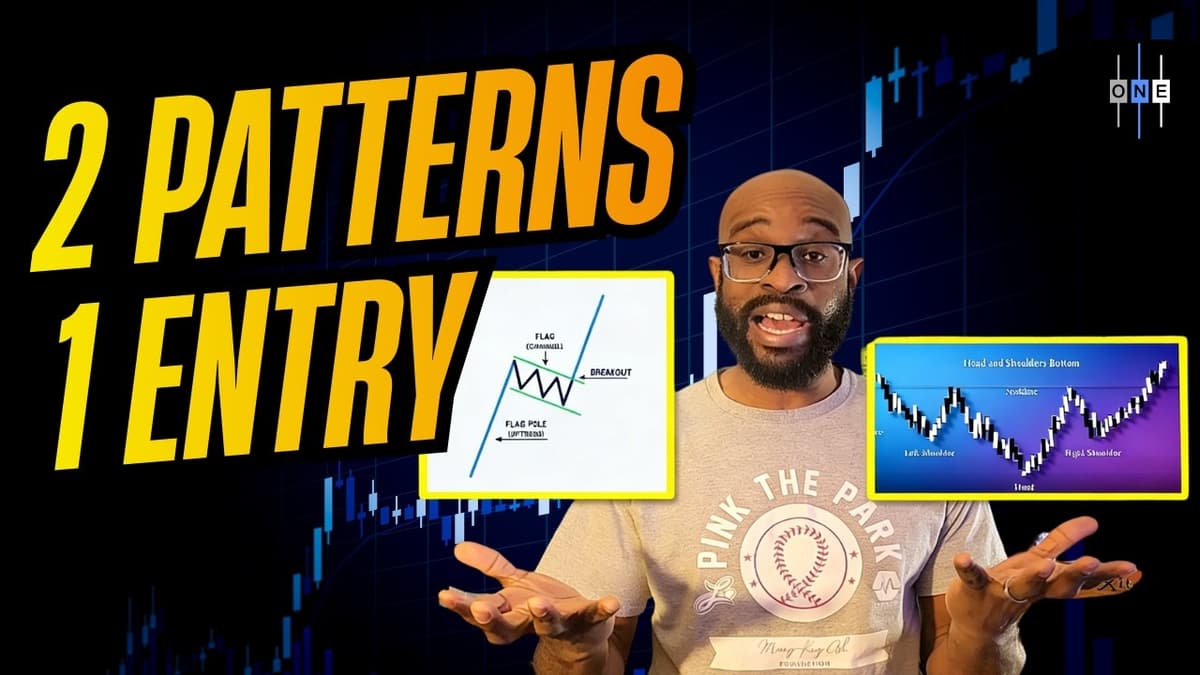 Head & Shoulders + Bull Flag at the SAME Level?! 🔥 High-Probability Forex Trade Breakdown