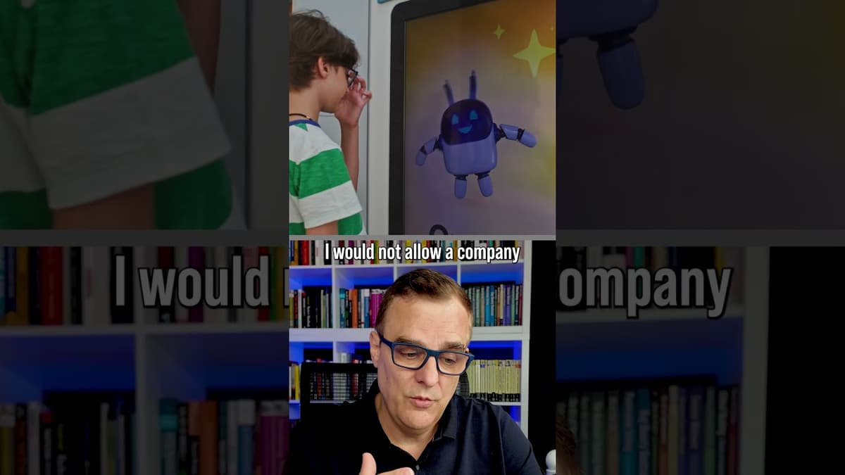 WARNING AI Watches Kids