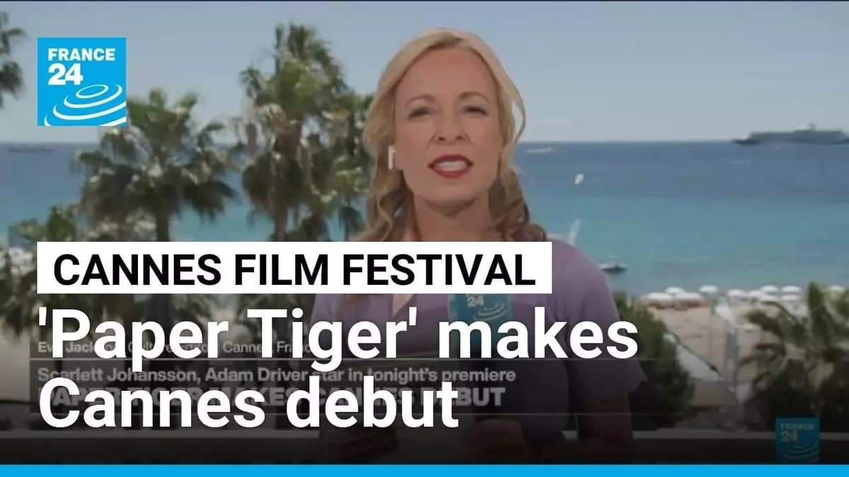 Cannes Film Festival: American Movie 'Paper Tiger' Makes Cannes Debut • FRANCE 24 English